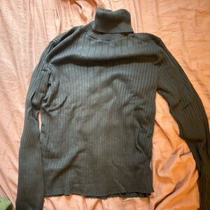 Set of 2 Women's Black Turtleneck Sweater